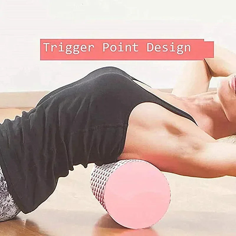 Yoga Foam Roller High-Density EVA Muscle Roller Column Self Massage Tool for Pilates Yoga Fitness Gym Equipment 30/45CM