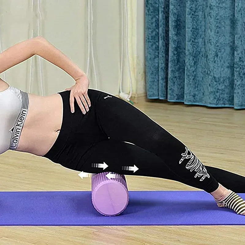 Yoga Foam Roller High-Density EVA Muscle Roller Column Self Massage Tool for Pilates Yoga Fitness Gym Equipment 30/45CM