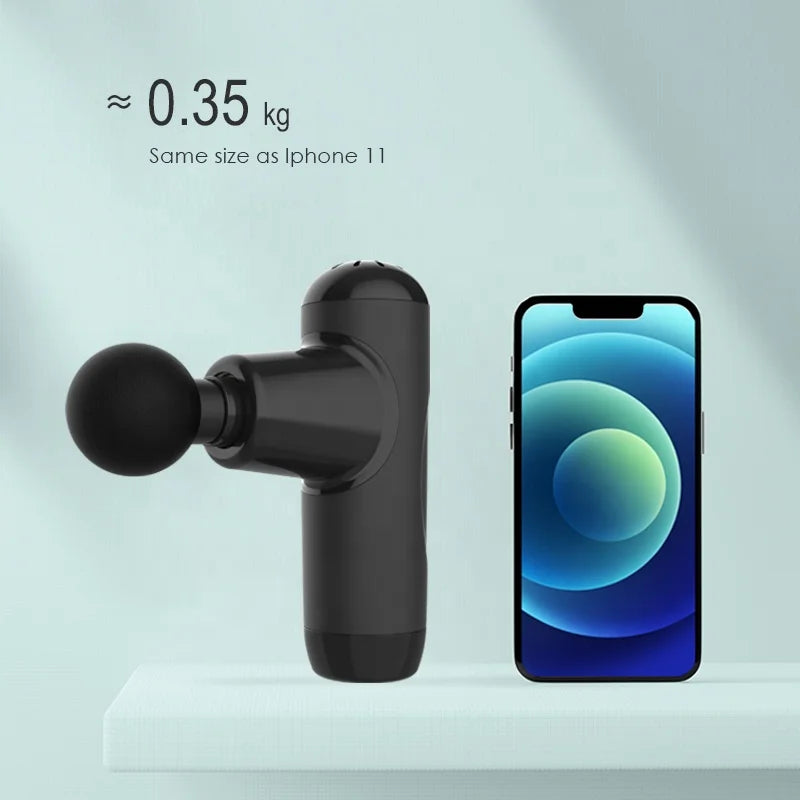 2600RPM Brushless Motor Low Sound Sport Muscle Portable Mini Massager Gun Massage Device